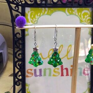 COPY - Christmas Tree Earrings!